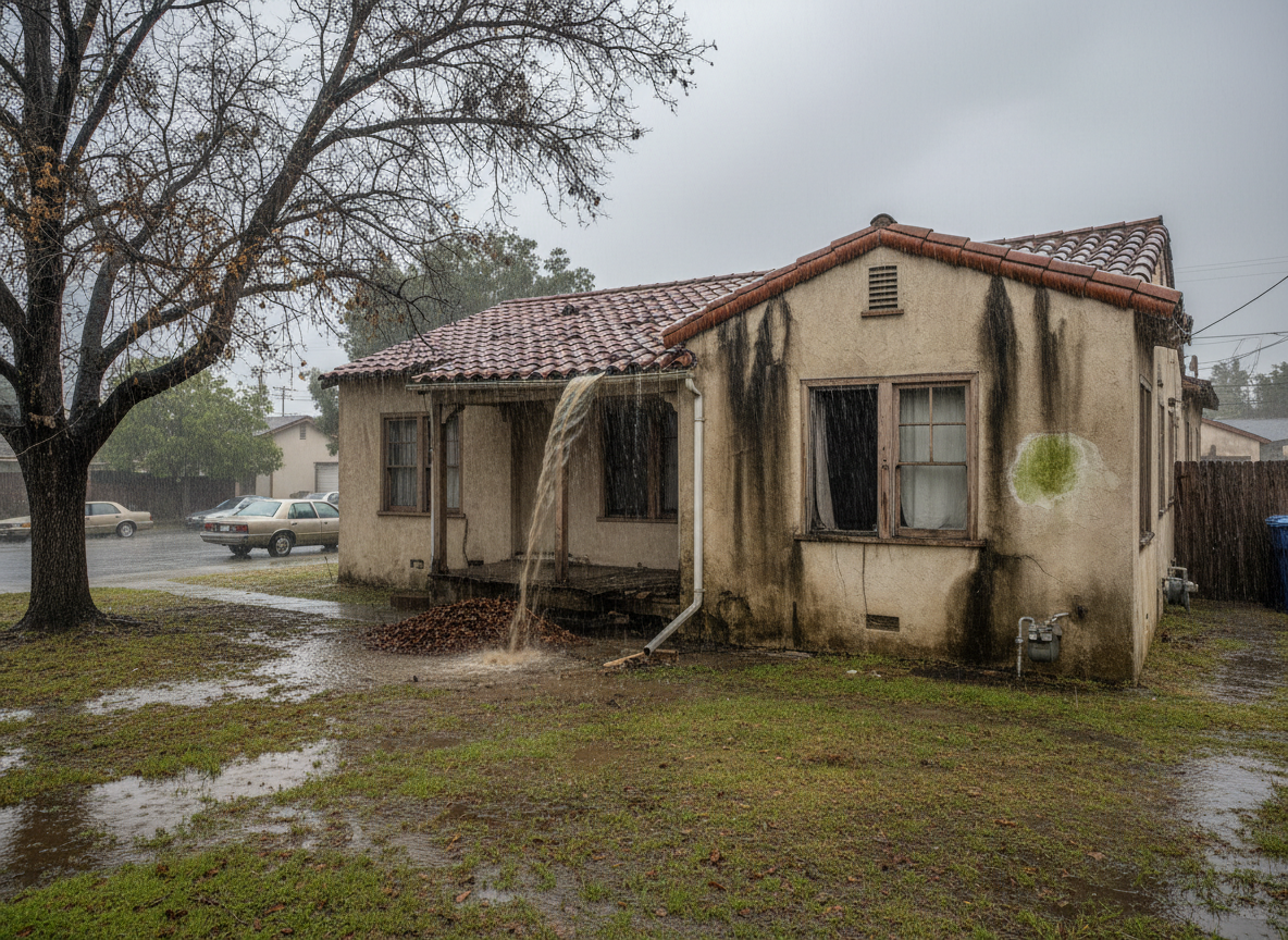 How Winter Rains Affect Older Homes in Canoga Park